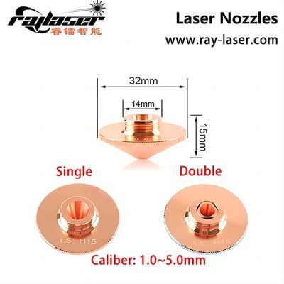 Hoog nauwkeurige vezellaser Precitec Raytools mondstuk voor laser snijmachine Professional