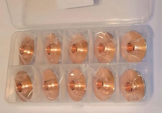 Chroom/koper enkelvoudig dubbelschaalvezellaser Precitec Raytools mondstuk Gewicht KG 0,15 KG
