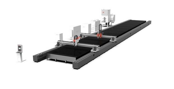 CYPCUT-besturingssoftware Grote lasersnijmachine voor het lasersnijden van metaalvezelplaten