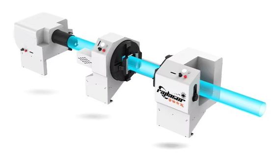 Tube laser snijmachine zonder materiaal afval en FSCUT5000B besturingssoftware