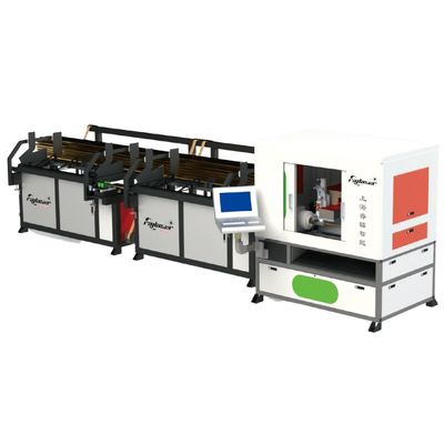 Op maat gemaakte buislengte en laag energieverbruik Economische buislasersnijmachine