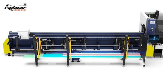 Op maat gemaakte buislengte en laag energieverbruik Economische buislasersnijmachine
