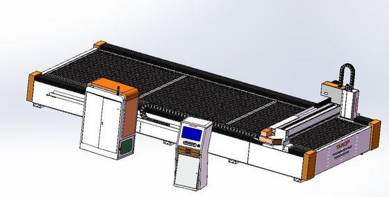 Hoogprecisielasersnijmachine voor niet-metaal en metaal in bouwwerkzaamheden