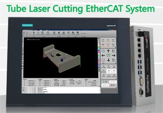 Snel en nauwkeurig midden staal laser snijmachine met golflengte optische lens