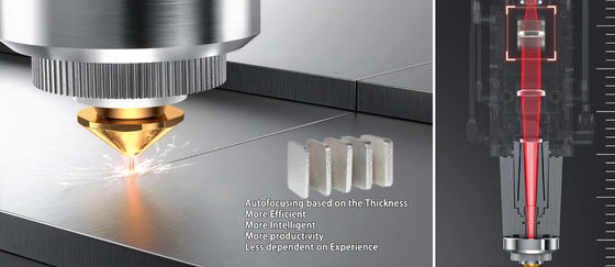 Raytools Laser Head CNC open type roestvrijstalen vezel laser snijmachine voor het snijden