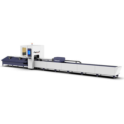 Industriële 1000w CNC-lasersnijmachine voor metalen buizen en buizen met draaiex