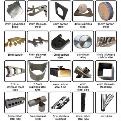 Machine voor het snijden van metalen platen, buisbuizen en metalen vezels met hoge snelheid