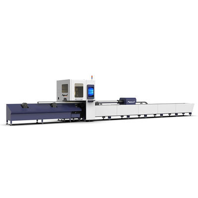 8-12 meter glasvezellasersnijmachine voor kleine buisbuis vierkant metaal 3000w 6000w