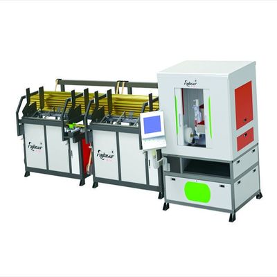 Fiberlasersnijmachine voor stalen buizen 1kw 2kw 3kw Met draaiend apparaat