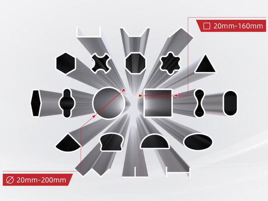 FSCUT-besturingssysteem Laser 3D-machine voor het snijden van metalen buisbuizen voor continue werking