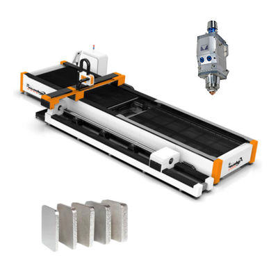 Machine voor het snijden van metalen platen en buisvezels met laser 1kw-6kw voor snij snelheid 0-100m/min
