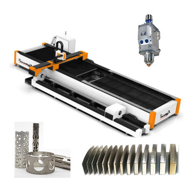 Machine voor het snijden van metalen platen en buisvezels met laser 1kw-6kw voor snij snelheid 0-100m/min