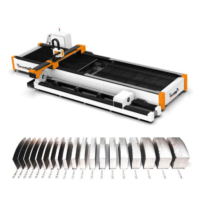 2000w glasvezellasersnijmachine voor roestvrijstalen buizen programmeerbare servomotor CNC